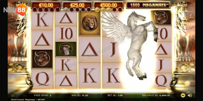 Hướng Dẫn Chơi Nổ Hũ Divine Fortune Megaways Chi Tiết Nhất 2 Divine Fortune Megaways